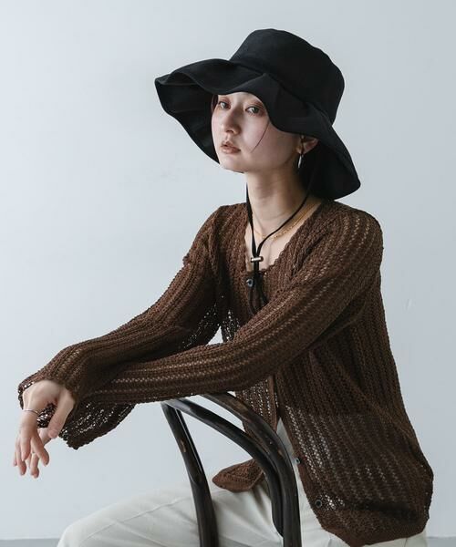 SENSE OF PLACE by URBAN RESEARCH / センスオブプレイス バイ アーバンリサーチ ハット | ジュートライクフリルハット | 詳細2