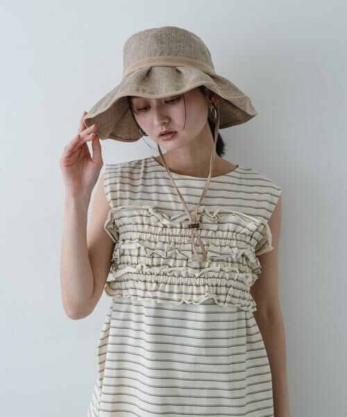 SENSE OF PLACE by URBAN RESEARCH / センスオブプレイス バイ アーバンリサーチ ハット | ジュートライクフリルハット | 詳細16