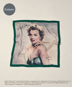 SENSE OF PLACE by URBAN RESEARCH / センスオブプレイス バイ アーバンリサーチ バンダナ・スカーフ | 『別注』MARILYNMONROE×SENSE OF PLACE　プリントスカーフ