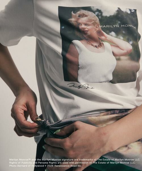 SENSE OF PLACE by URBAN RESEARCH / センスオブプレイス バイ アーバンリサーチ バンダナ・スカーフ | 『別注』MARILYNMONROE×SENSE OF PLACE　プリントスカーフ | 詳細1