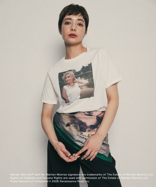 SENSE OF PLACE by URBAN RESEARCH / センスオブプレイス バイ アーバンリサーチ バンダナ・スカーフ | 『別注』MARILYNMONROE×SENSE OF PLACE　プリントスカーフ | 詳細3