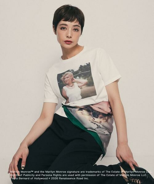 SENSE OF PLACE by URBAN RESEARCH / センスオブプレイス バイ アーバンリサーチ バンダナ・スカーフ | 『別注』MARILYNMONROE×SENSE OF PLACE　プリントスカーフ | 詳細4