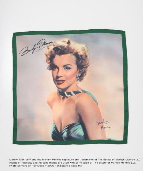 SENSE OF PLACE by URBAN RESEARCH / センスオブプレイス バイ アーバンリサーチ バンダナ・スカーフ | 『別注』MARILYNMONROE×SENSE OF PLACE　プリントスカーフ | 詳細6