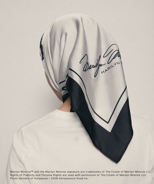 SENSE OF PLACE by URBAN RESEARCH / センスオブプレイス バイ アーバンリサーチ バンダナ・スカーフ | 『別注』MARILYNMONROE×SENSE OF PLACE　プリントスカーフ | 詳細10
