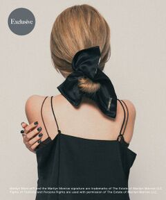 SENSE OF PLACE by URBAN RESEARCH / センスオブプレイス バイ アーバンリサーチ ヘアゴム・シュシュ | 『別注』MARILYNMONROE×SENSE OF PLACE　プレートサテンシュシュ