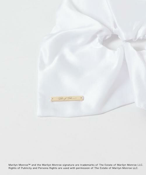 SENSE OF PLACE by URBAN RESEARCH / センスオブプレイス バイ アーバンリサーチ ヘアゴム・シュシュ | 『別注』MARILYNMONROE×SENSE OF PLACE　プレートサテンシュシュ | 詳細3