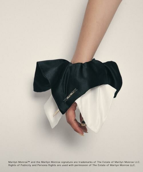 SENSE OF PLACE by URBAN RESEARCH / センスオブプレイス バイ アーバンリサーチ ヘアゴム・シュシュ | 『別注』MARILYNMONROE×SENSE OF PLACE　プレートサテンシュシュ | 詳細6