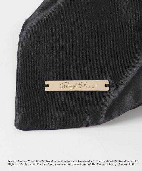 SENSE OF PLACE by URBAN RESEARCH / センスオブプレイス バイ アーバンリサーチ ヘアゴム・シュシュ | 『別注』MARILYNMONROE×SENSE OF PLACE　プレートサテンシュシュ | 詳細10