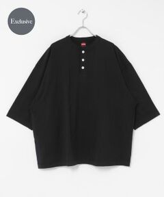 SENSE OF PLACE by URBAN RESEARCH / センスオブプレイス バイ アーバンリサーチ Tシャツ | 『別注』Healthknit×SENSE OF PLACE　ヘンリーネックTシャツ