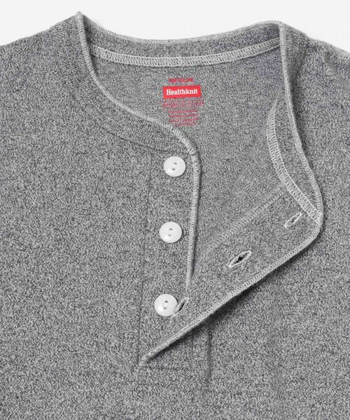 SENSE OF PLACE by URBAN RESEARCH / センスオブプレイス バイ アーバンリサーチ Tシャツ | 『別注』Healthknit×SENSE OF PLACE　ヘンリーネックTシャツ | 詳細20