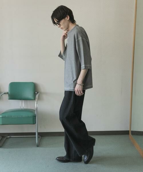 SENSE OF PLACE by URBAN RESEARCH / センスオブプレイス バイ アーバンリサーチ Tシャツ | 『別注』Healthknit×SENSE OF PLACE　ヘンリーネックTシャツ | 詳細18