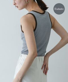 SENSE OF PLACE by URBAN RESEARCH / センスオブプレイス バイ アーバンリサーチ タンクトップ | 『別注』Healthknit×SENSE OF PLACE ボーダータンクトップ