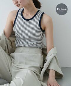 SENSE OF PLACE by URBAN RESEARCH / センスオブプレイス バイ アーバンリサーチ タンクトップ | 『別注』Healthknit×SENSE OF PLACE ボーダータンクトップ