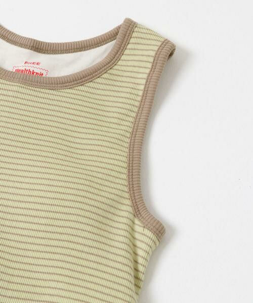 SENSE OF PLACE by URBAN RESEARCH / センスオブプレイス バイ アーバンリサーチ タンクトップ | 『別注』Healthknit×SENSE OF PLACE ボーダータンクトップ | 詳細6