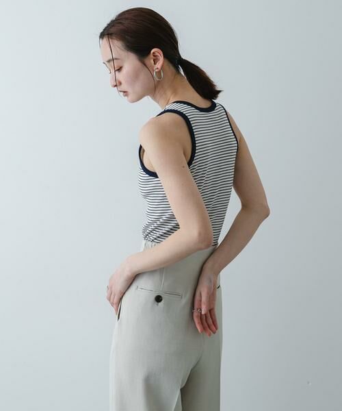 SENSE OF PLACE by URBAN RESEARCH / センスオブプレイス バイ アーバンリサーチ タンクトップ | 『別注』Healthknit×SENSE OF PLACE ボーダータンクトップ | 詳細21