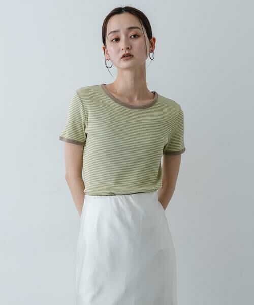 SENSE OF PLACE by URBAN RESEARCH / センスオブプレイス バイ アーバンリサーチ Tシャツ | 『別注』Healthknit×SENSE OF PLACE ボーダーTシャツ | 詳細2
