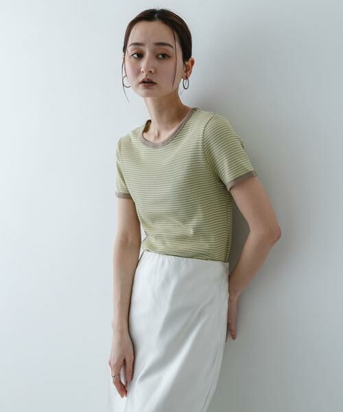 SENSE OF PLACE by URBAN RESEARCH / センスオブプレイス バイ アーバンリサーチ Tシャツ | 『別注』Healthknit×SENSE OF PLACE ボーダーTシャツ | 詳細3