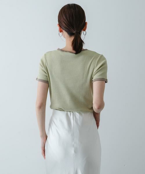 SENSE OF PLACE by URBAN RESEARCH / センスオブプレイス バイ アーバンリサーチ Tシャツ | 『別注』Healthknit×SENSE OF PLACE ボーダーTシャツ | 詳細4