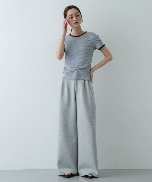 SENSE OF PLACE by URBAN RESEARCH / センスオブプレイス バイ アーバンリサーチ Tシャツ | 『別注』Healthknit×SENSE OF PLACE ボーダーTシャツ | 詳細11