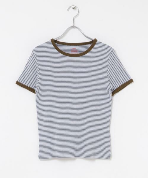 SENSE OF PLACE by URBAN RESEARCH / センスオブプレイス バイ アーバンリサーチ Tシャツ | 『別注』Healthknit×SENSE OF PLACE ボーダーTシャツ | 詳細14