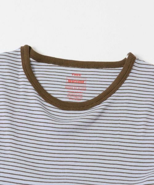 SENSE OF PLACE by URBAN RESEARCH / センスオブプレイス バイ アーバンリサーチ Tシャツ | 『別注』Healthknit×SENSE OF PLACE ボーダーTシャツ | 詳細15