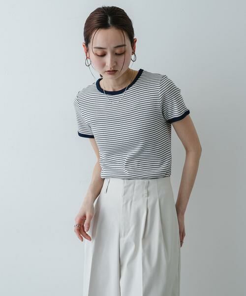 SENSE OF PLACE by URBAN RESEARCH / センスオブプレイス バイ アーバンリサーチ Tシャツ | 『別注』Healthknit×SENSE OF PLACE ボーダーTシャツ | 詳細20