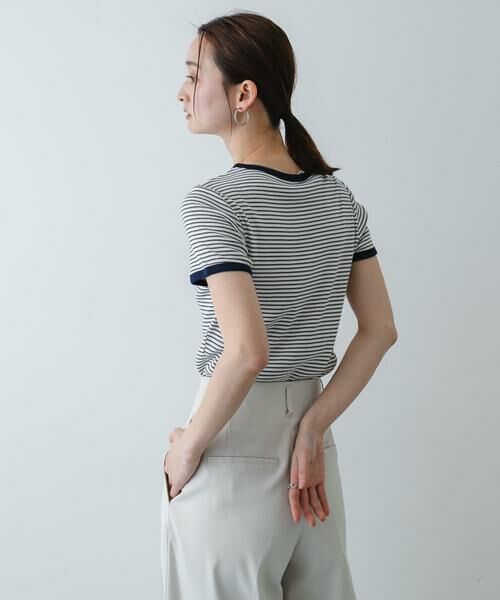 SENSE OF PLACE by URBAN RESEARCH / センスオブプレイス バイ アーバンリサーチ Tシャツ | 『別注』Healthknit×SENSE OF PLACE ボーダーTシャツ | 詳細21