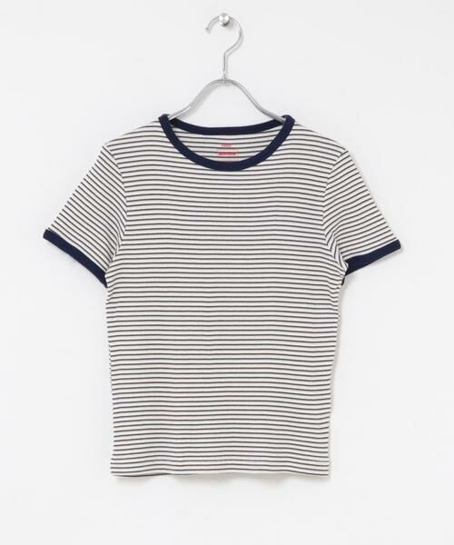 SENSE OF PLACE by URBAN RESEARCH / センスオブプレイス バイ アーバンリサーチ Tシャツ | 『別注』Healthknit×SENSE OF PLACE ボーダーTシャツ | 詳細24