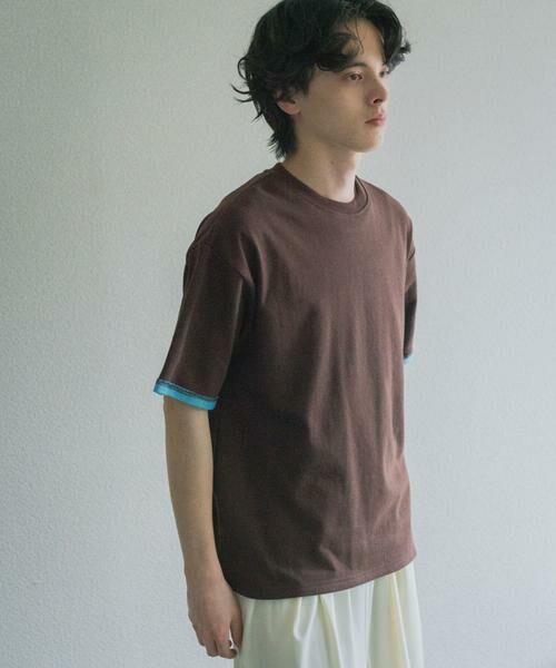 SENSE OF PLACE by URBAN RESEARCH / センスオブプレイス バイ アーバンリサーチ Tシャツ | ダブルフェイス裏毛ショートスリーブTシャツ | 詳細3