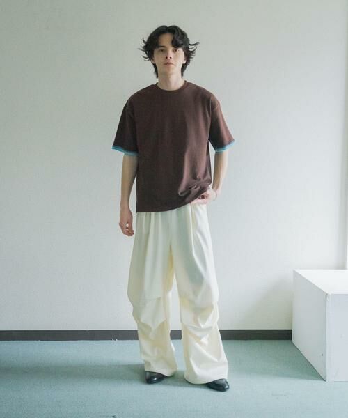 SENSE OF PLACE by URBAN RESEARCH / センスオブプレイス バイ アーバンリサーチ Tシャツ | ダブルフェイス裏毛ショートスリーブTシャツ | 詳細5