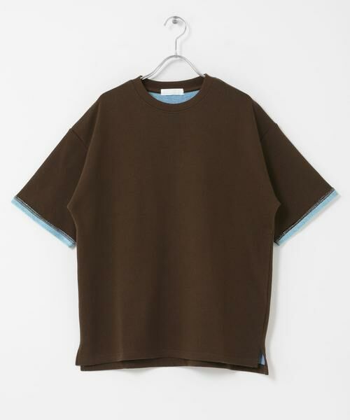 SENSE OF PLACE by URBAN RESEARCH / センスオブプレイス バイ アーバンリサーチ Tシャツ | ダブルフェイス裏毛ショートスリーブTシャツ | 詳細6