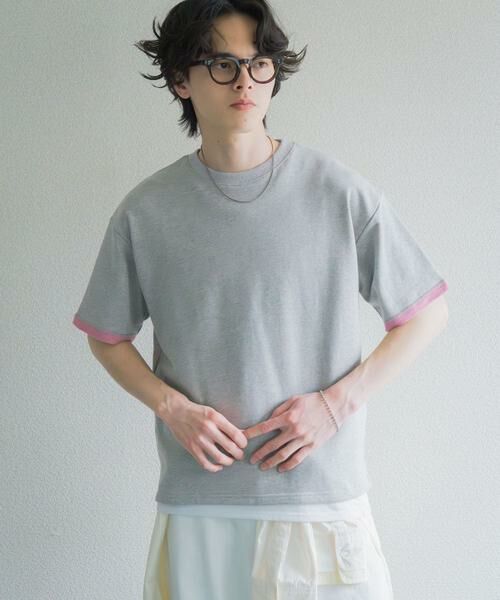 SENSE OF PLACE by URBAN RESEARCH / センスオブプレイス バイ アーバンリサーチ Tシャツ | ダブルフェイス裏毛ショートスリーブTシャツ | 詳細25
