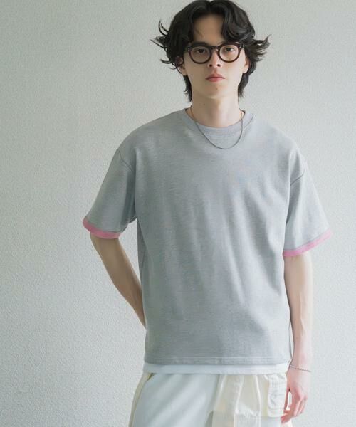 SENSE OF PLACE by URBAN RESEARCH / センスオブプレイス バイ アーバンリサーチ Tシャツ | ダブルフェイス裏毛ショートスリーブTシャツ | 詳細26