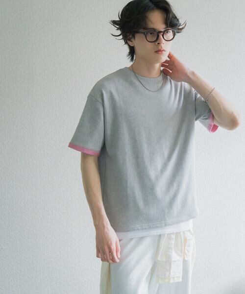SENSE OF PLACE by URBAN RESEARCH / センスオブプレイス バイ アーバンリサーチ Tシャツ | ダブルフェイス裏毛ショートスリーブTシャツ | 詳細27