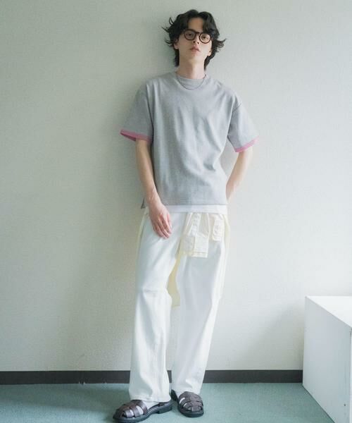 SENSE OF PLACE by URBAN RESEARCH / センスオブプレイス バイ アーバンリサーチ Tシャツ | ダブルフェイス裏毛ショートスリーブTシャツ | 詳細28