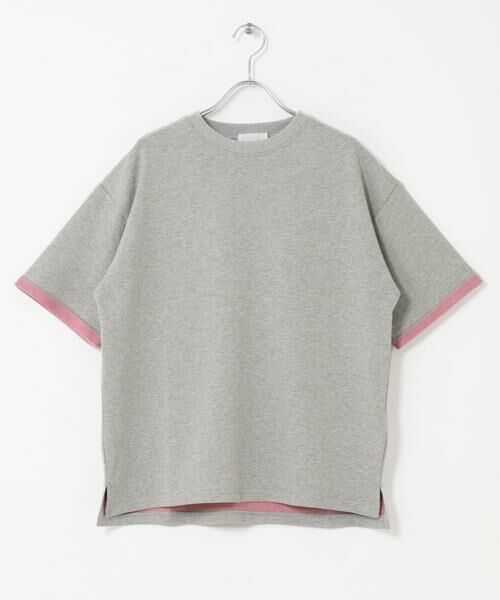 SENSE OF PLACE by URBAN RESEARCH / センスオブプレイス バイ アーバンリサーチ Tシャツ | ダブルフェイス裏毛ショートスリーブTシャツ | 詳細30