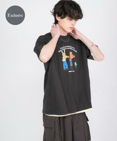 SENSE OF PLACE by URBAN RESEARCH / センスオブプレイス バイ アーバンリサーチ Tシャツ | 『別注』OATSIDE×SENSE OF PLACE　グラフィックTシャツA