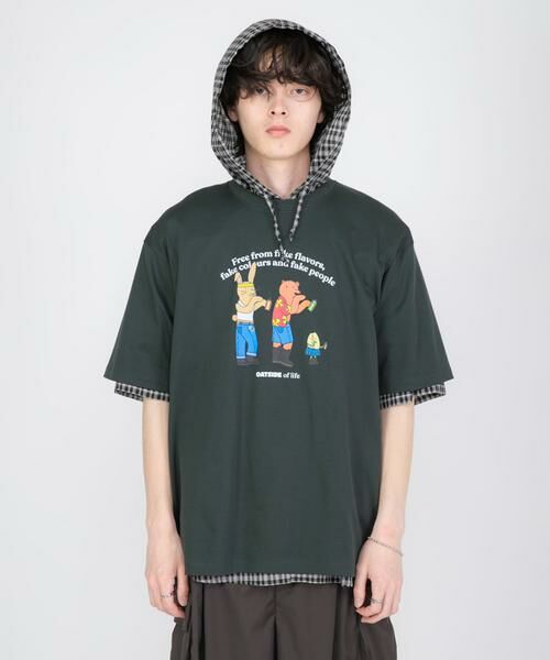 SENSE OF PLACE by URBAN RESEARCH / センスオブプレイス バイ アーバンリサーチ Tシャツ | 『別注』OATSIDE×SENSE OF PLACE　グラフィックTシャツA | 詳細4