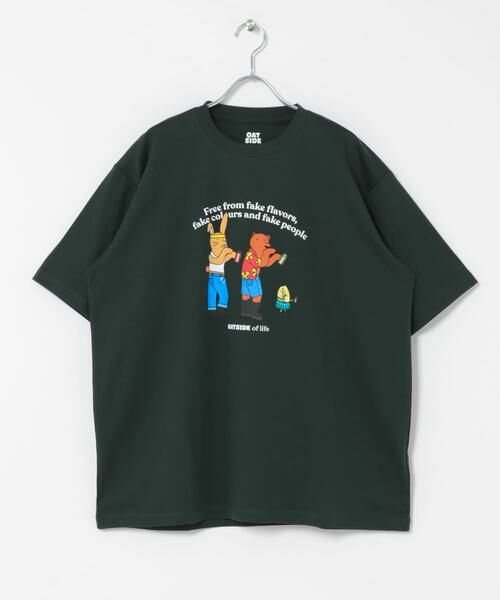 SENSE OF PLACE by URBAN RESEARCH / センスオブプレイス バイ アーバンリサーチ Tシャツ | 『別注』OATSIDE×SENSE OF PLACE　グラフィックTシャツA | 詳細8