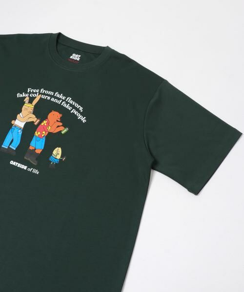 SENSE OF PLACE by URBAN RESEARCH / センスオブプレイス バイ アーバンリサーチ Tシャツ | 『別注』OATSIDE×SENSE OF PLACE　グラフィックTシャツA | 詳細9