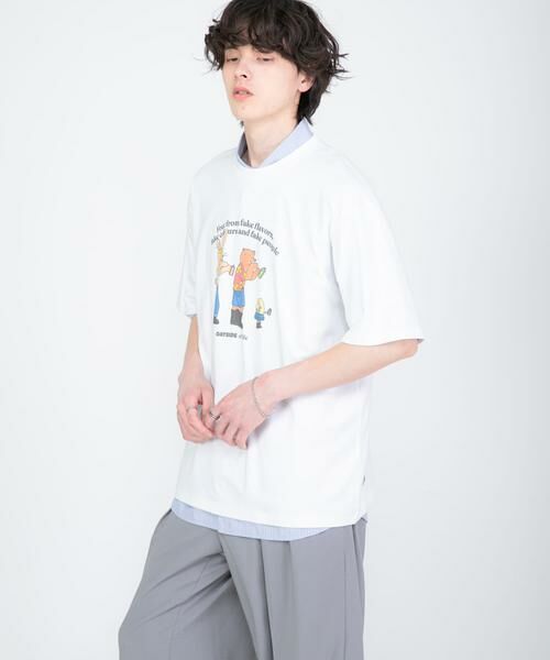 SENSE OF PLACE by URBAN RESEARCH / センスオブプレイス バイ アーバンリサーチ Tシャツ | 『別注』OATSIDE×SENSE OF PLACE　グラフィックTシャツA | 詳細15
