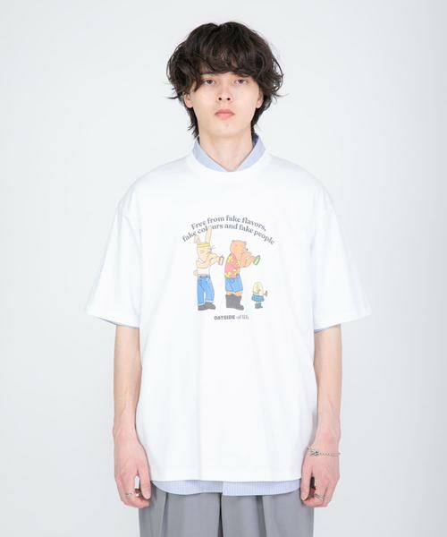 SENSE OF PLACE by URBAN RESEARCH / センスオブプレイス バイ アーバンリサーチ Tシャツ | 『別注』OATSIDE×SENSE OF PLACE　グラフィックTシャツA | 詳細16