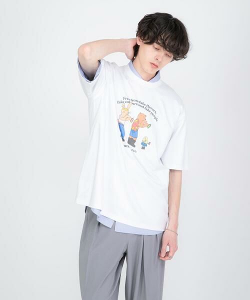 SENSE OF PLACE by URBAN RESEARCH / センスオブプレイス バイ アーバンリサーチ Tシャツ | 『別注』OATSIDE×SENSE OF PLACE　グラフィックTシャツA | 詳細17