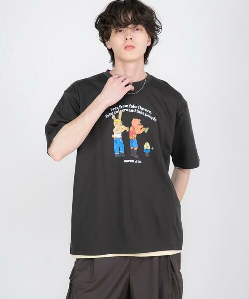 SENSE OF PLACE by URBAN RESEARCH / センスオブプレイス バイ アーバンリサーチ Tシャツ | 『別注』OATSIDE×SENSE OF PLACE　グラフィックTシャツA | 詳細23