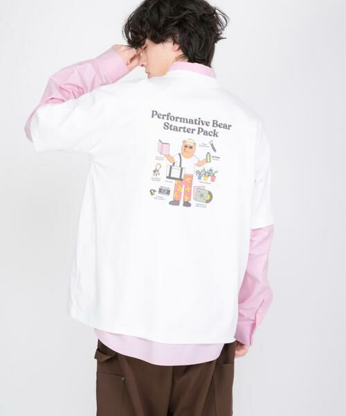 SENSE OF PLACE by URBAN RESEARCH / センスオブプレイス バイ アーバンリサーチ Tシャツ | 『別注』OATSIDE×SENSE OF PLACE　グラフィックTシャツB | 詳細15