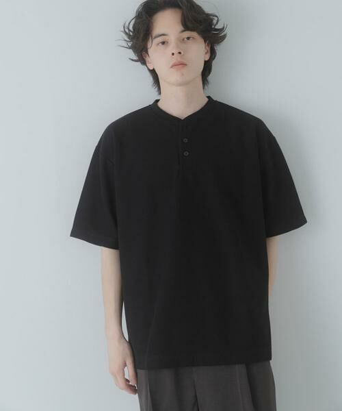 SENSE OF PLACE by URBAN RESEARCH / センスオブプレイス バイ アーバンリサーチ Tシャツ | ヘンリーネックカノコプルオーバー | 詳細10