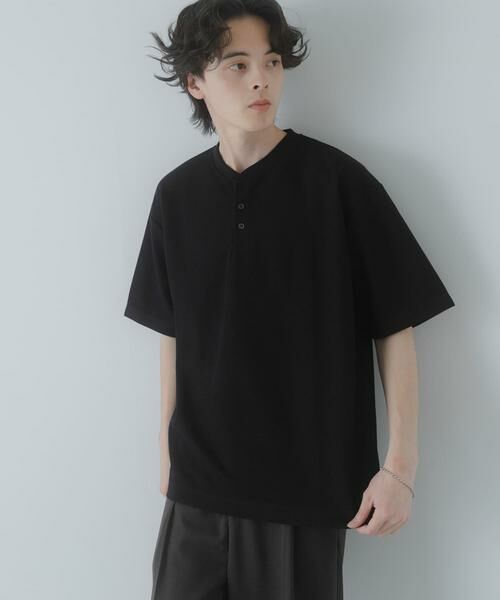 SENSE OF PLACE by URBAN RESEARCH / センスオブプレイス バイ アーバンリサーチ Tシャツ | ヘンリーネックカノコプルオーバー | 詳細11