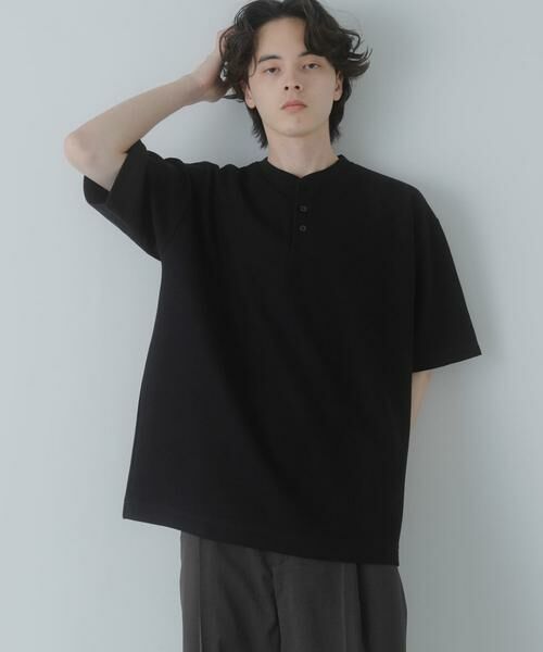 SENSE OF PLACE by URBAN RESEARCH / センスオブプレイス バイ アーバンリサーチ Tシャツ | ヘンリーネックカノコプルオーバー | 詳細13