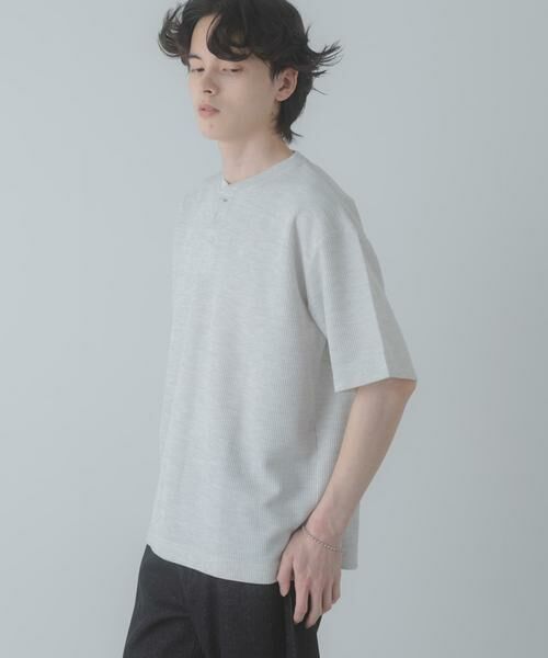 SENSE OF PLACE by URBAN RESEARCH / センスオブプレイス バイ アーバンリサーチ Tシャツ | ヘンリーネックカノコプルオーバー | 詳細19