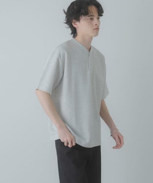 SENSE OF PLACE by URBAN RESEARCH / センスオブプレイス バイ アーバンリサーチ Tシャツ | ヘンリーネックカノコプルオーバー | 詳細20